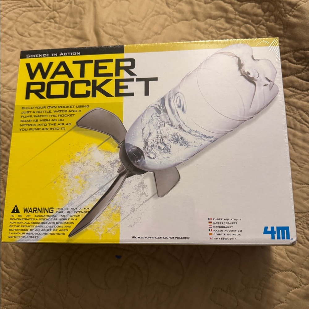 Science in Action Water Rocket NEW In Box